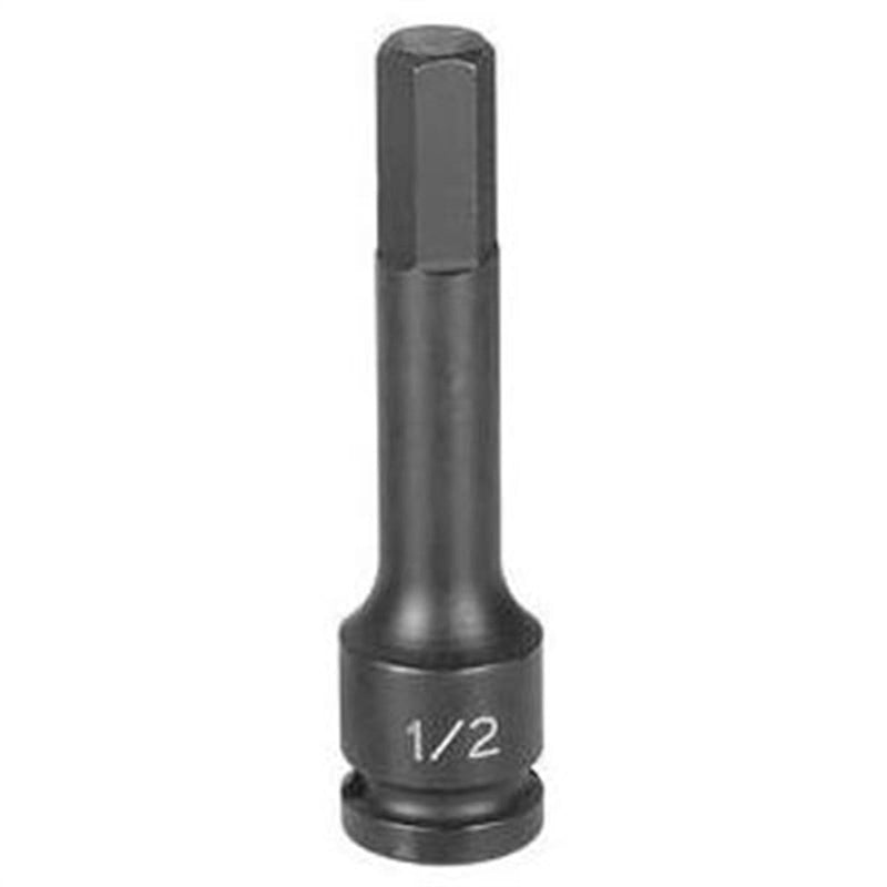 Grey Pneumatic 29104F 1/2 in. Drive x 5/16 in. Hex Driver 4 in. Length - Pelican Power Tool