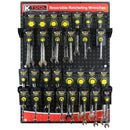 K Tool International KTI-0842 Ratcheting Wrench Display By Kti - Pelican Power Tool