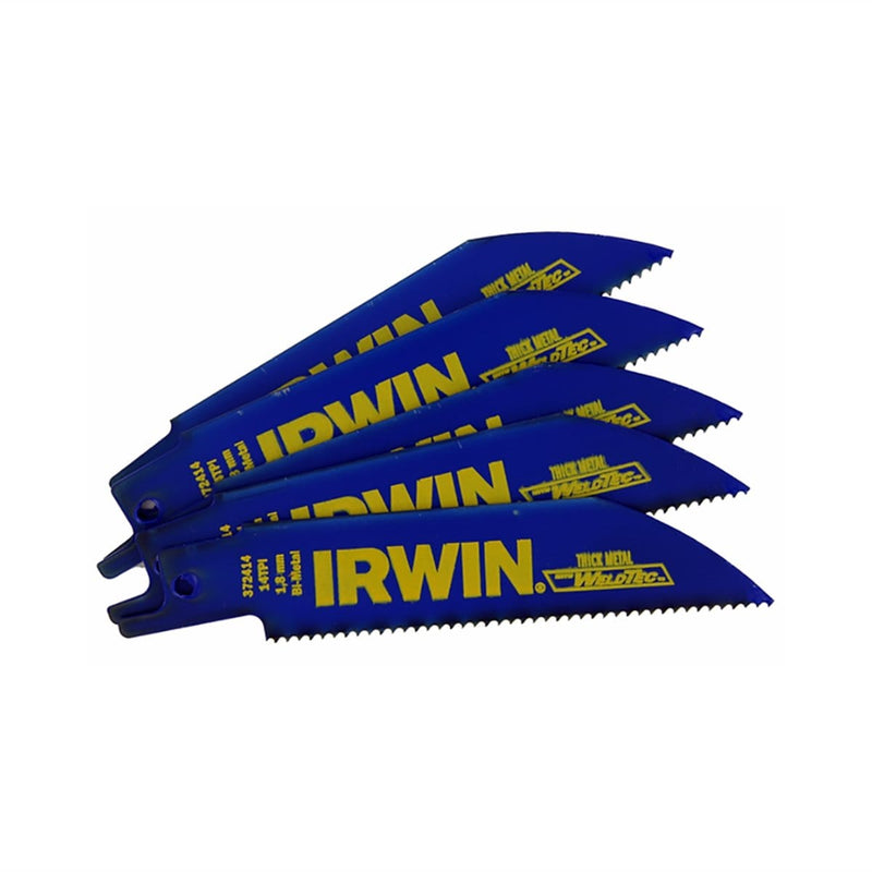 Hanson 372414P5 Reciprocating Saw Blade, 4 In. Long, 14 Tpi, Bi-Me - Pelican Power Tool