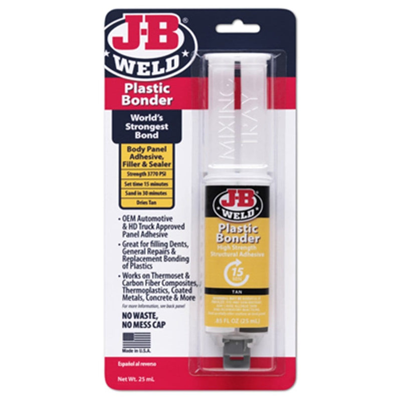 J B Weld 50133 Plastic Bonder 25Ml - Pelican Power Tool