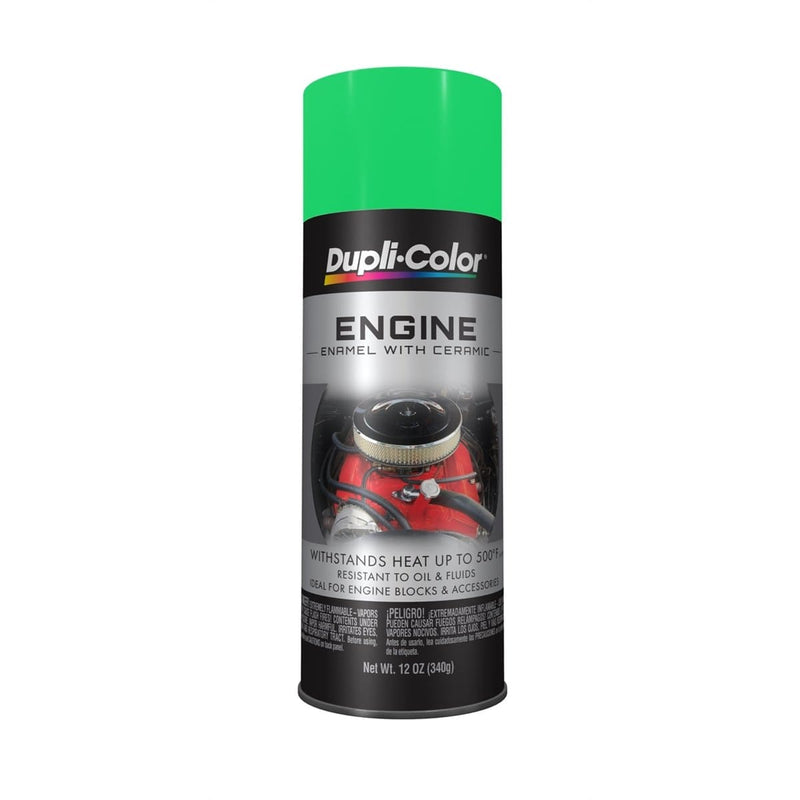 Krylon DE1641 Engine Enamel Paint, Grabber Green (Lime), 12 Oz Can, Contains Ceramic Resins - Pelican Power Tool