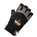 Ergodyne 17693 900 M Black Half-Finger Impact Gloves - Pelican Power Tool