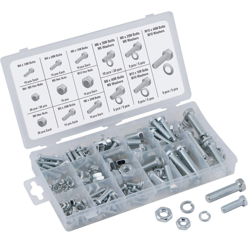 Titan 45334 240-Pc Metric Nut And Bolt Assortmen - Pelican Power Tool