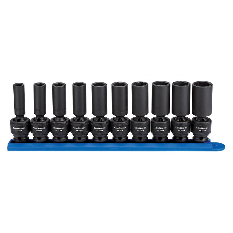 GearWrench 84924N 10 Pc. 3/8" Dr Mm Dp Univ - Pelican Power Tool