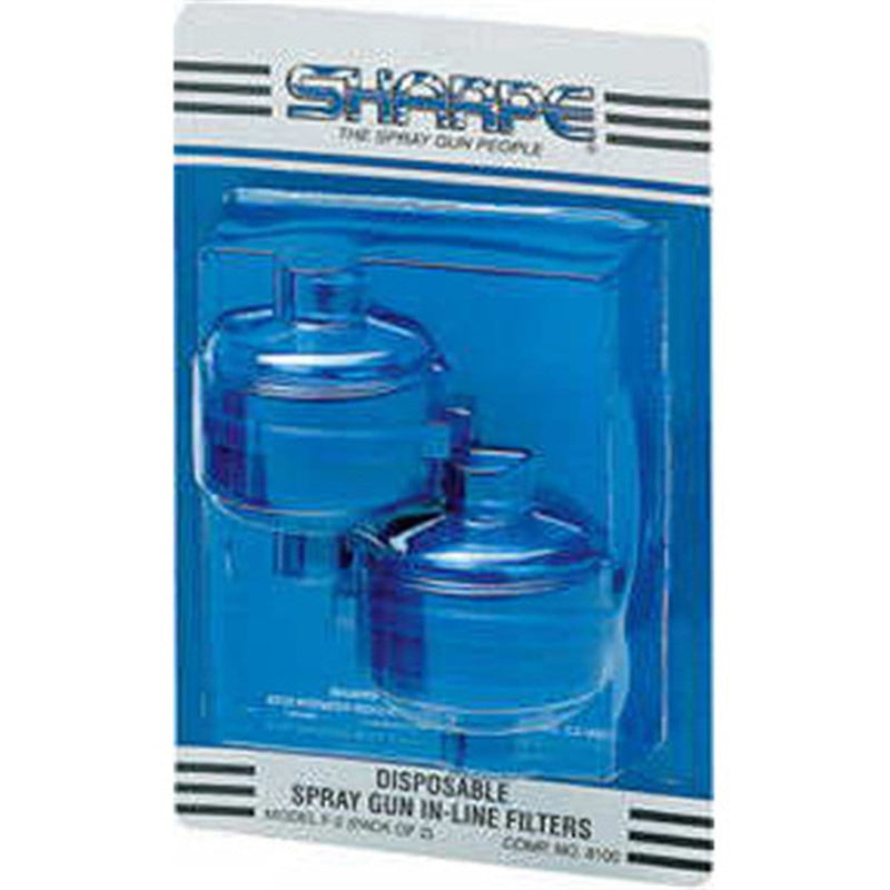 Sharpe Manufacturing 8100 Filter Air Disposible In-Line Display Card Of 2 - Pelican Power Tool