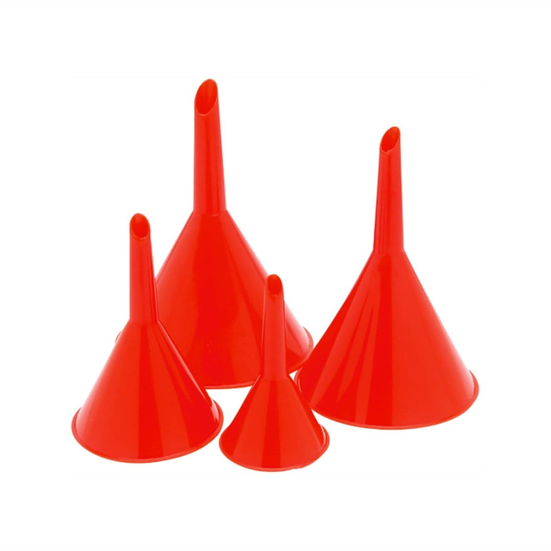 Wilmar Corp. / Performance Tool 1144 4 pc Plastic Funnels - Pelican Power Tool