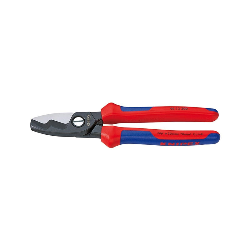 Knipex 9512200 Cable Shears W/2 Blades 9512200 - 200Mm - Pelican Power Tool