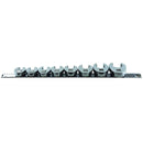K Tool International KTI-22300 Crowfoot Flare Nut Set Sae 8 Pc 3/8In. Drive - Pelican Power Tool
