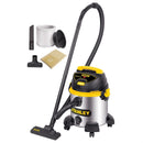 Great Neck Tools SL18017 8Gal 4.5Hp Stainless W/D Vac - Pelican Power Tool