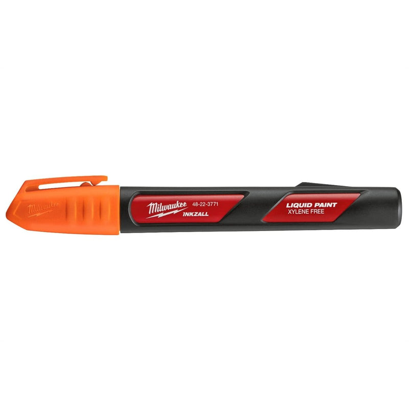 Milwaukee 48-22-3771 Inkzall Orange Paint Marker (12-Pk) - Pelican Power Tool