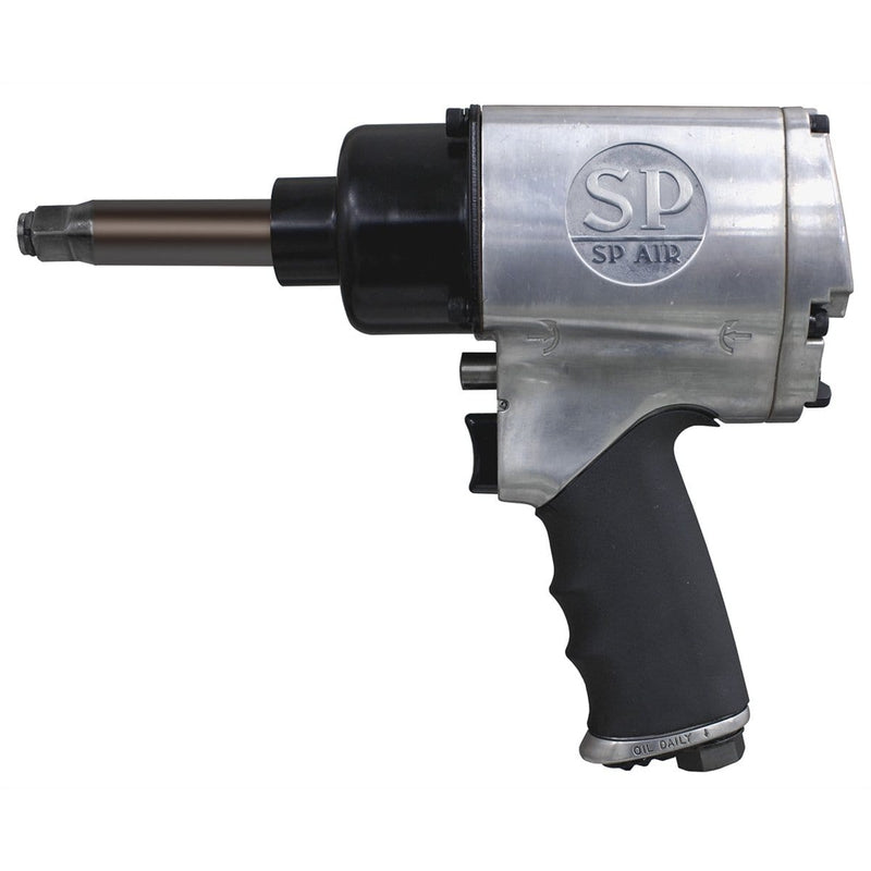 SP Air Corporation SP-1140EX 1/2 In. Hd Impact Wrench W/ 2 In. Ext Anvil - Pelican Power Tool