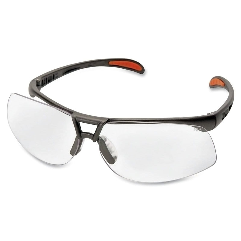 Uvex S4200 Protege Safety Eyewear Black Frame Clear Lens - Pelican Power Tool