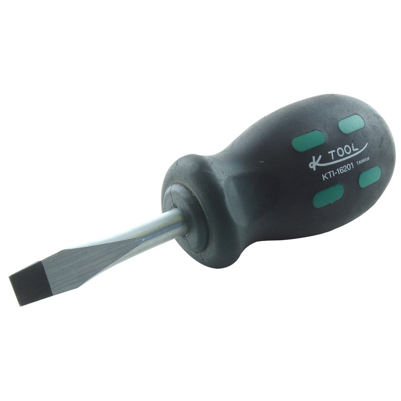 K Tool International KTI-16201 Screwdriver Slotted Stubby - Pelican Power Tool