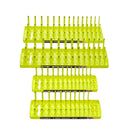 Hansen Global 92006 Hi-Viz 4-Pack Soc Holder, Yellow - Pelican Power Tool