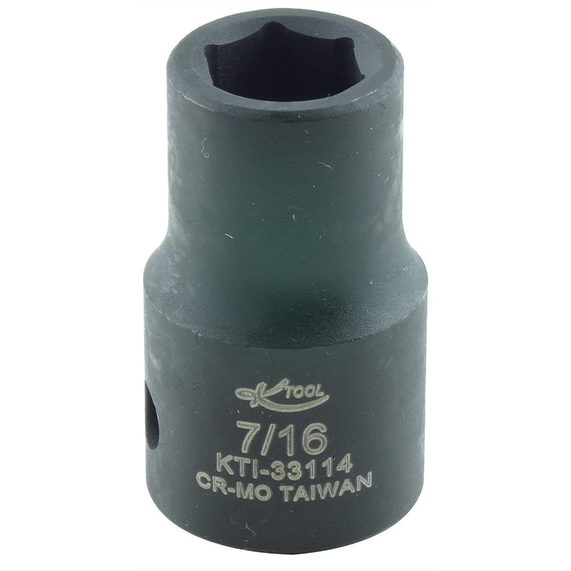 K Tool International KTI-33114 Soc Imp Sae 1/2 Dr 7/16" - Pelican Power Tool