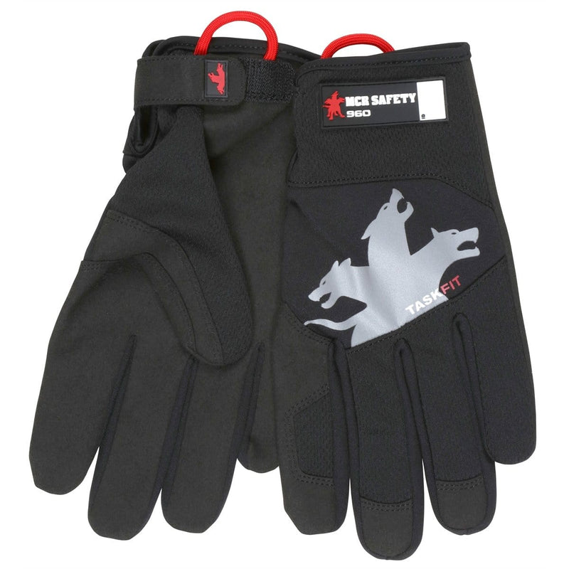 MCR Safety 960XL Mechanics Gloves Taskfit Design Synthetic Leather - Pelican Power Tool