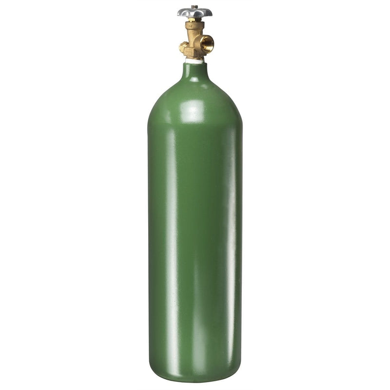 Mountain 191N2755 Weld Gas Cylinder 55Cf Cga580-F Valve - Pelican Power Tool