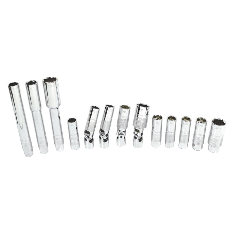 K Tool International KTI22013 Spark Plug Socket Set 3/8 Magnetic 13Pc - Pelican Power Tool