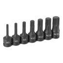 Grey Pneumatic 1207S Triple Square 7-Piece 3/8" Drive Impact Socket Set - Pelican Power Tool