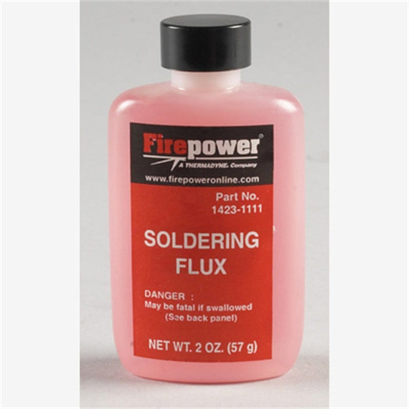 Firepower 1423-1111 Soldering Flux, Liquid, 2 Oz. - Pelican Power Tool