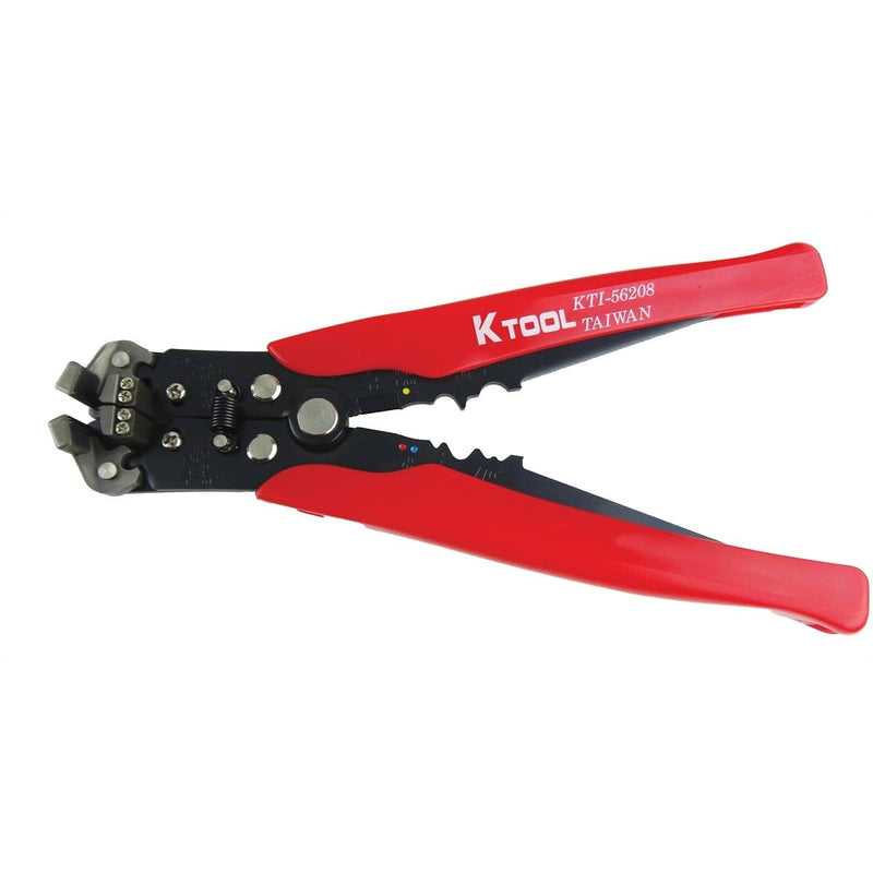 K Tool International KTI-56208 Wire Stripper Self Adjusting Carded - Pelican Power Tool