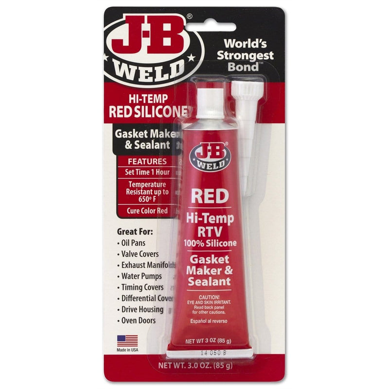 J B Weld 31314 Red Hi-Temp Rtv - Pelican Power Tool