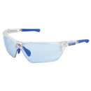 MCR Safety DM1323PF Light Blue Max6 Lenses - Anti-Fog Safety Glasses C - Pelican Power Tool