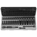 Grey Pneumatic 81635MRD 3/8" Dr. 35pc Metric Std & Deep Duo-Socket Set - 6 Pt. - Pelican Power Tool