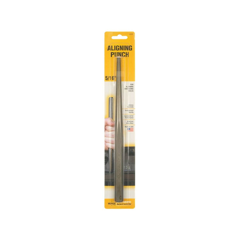 Mayhew 44202 Line Up Punch, 5/16"X12" - Pelican Power Tool