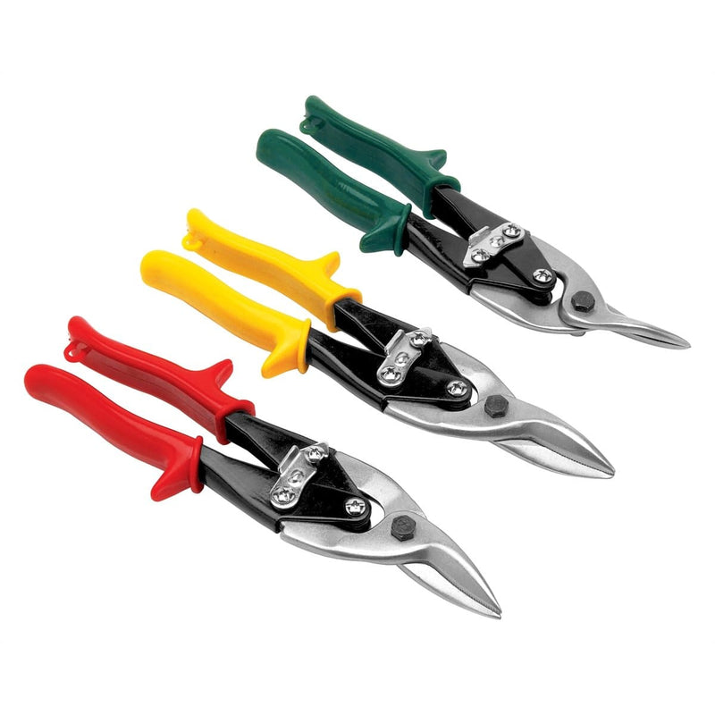 Wilmar Corp. / Performance Tool W2040 3Pc Aviation Tin Snip Set - Pelican Power Tool