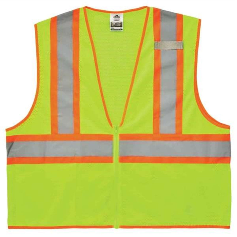 Ergodyne 21293 8229Z S/M Lime Type R Class 2 Two-Tone Vest - Pelican Power Tool