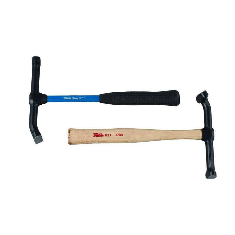 Martin Tools 170G Door Skin Hammer With Hickory Handle - Pelican Power Tool