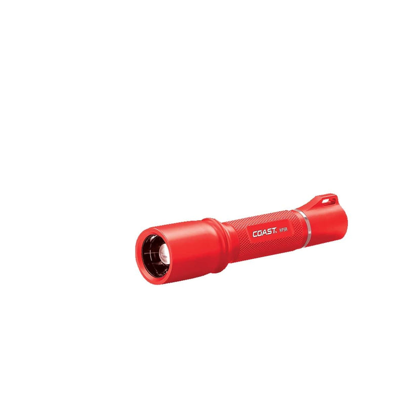 COAST Products 21522 Hp5R Rechargeable Flashlight Red Body In Gift Box - Pelican Power Tool