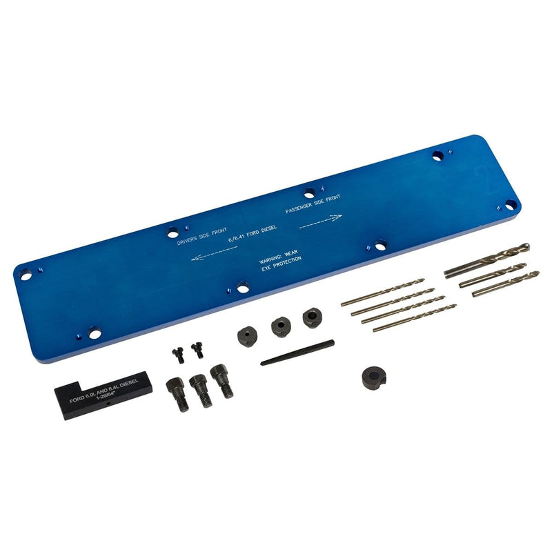 Lisle 71580 Ford 6.0L/6.4L Drill Plate - Pelican Power Tool