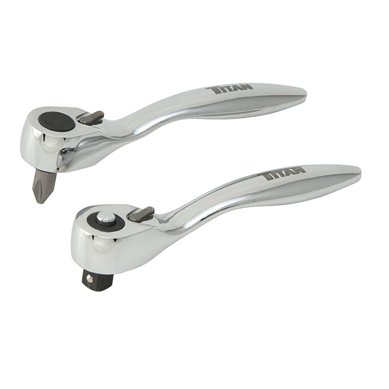 Titan 11203 2-Pc Offset Micro Bit Driver And Rat - Pelican Power Tool