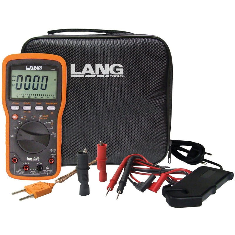 Lang Tools 13804 Cat Iv Digital Multimeter Kit - Pelican Power Tool