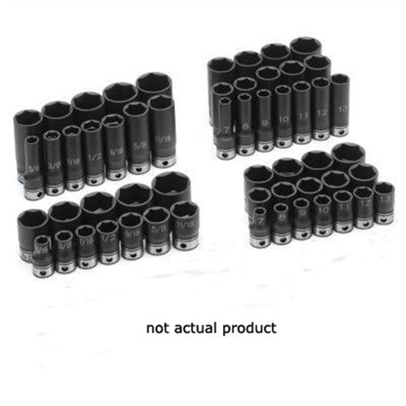 Grey Pneumatic 81013M 3/8 in. Drive x 13mm Standard Duo-Socket - 6-Point - Pelican Power Tool