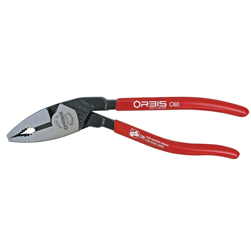 Knipex 9O 21-410 SBA 7 1/2" Angled Combination Pliers - Pelican Power Tool