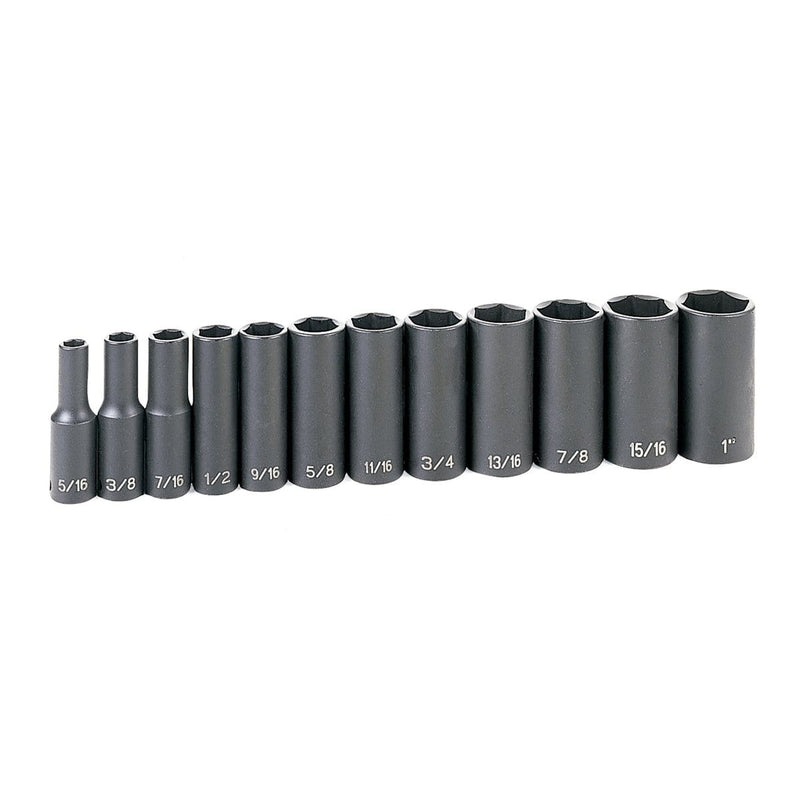 Grey Pneumatic 1213D 3/8" Drive 12-Piece Deep Set - Pelican Power Tool
