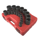 Sunex 2819 19-Piece 1/2 In. Drive 12-Point Fract - Pelican Power Tool