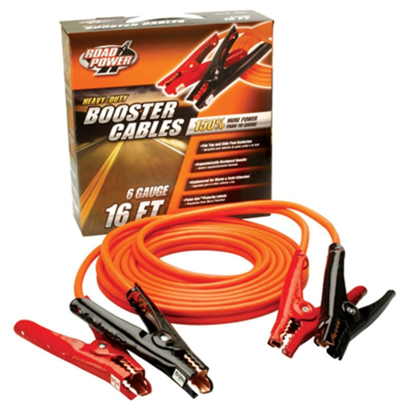 Coleman Cable 8566 Booster Cable 16' 6Ga Polarglo - Pelican Power Tool