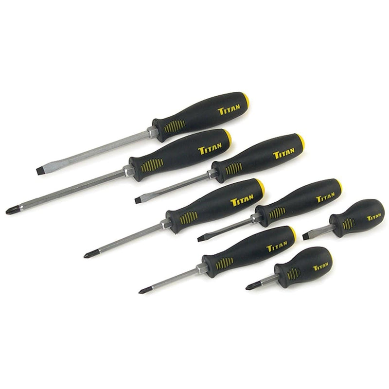 Titan 17208 Screwdriver Set 8Pc - Pelican Power Tool