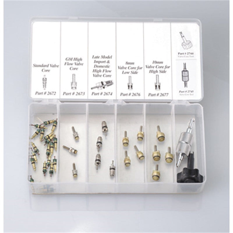 FJC, Inc. 2680 Valve Core Assortment - Pelican Power Tool