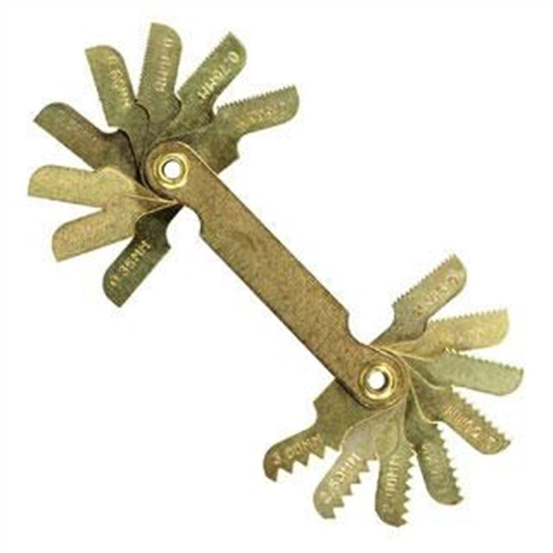 Hanson 11018 18 LEAF STANDARD THREAD PITCH GAUGE - Pelican Power Tool