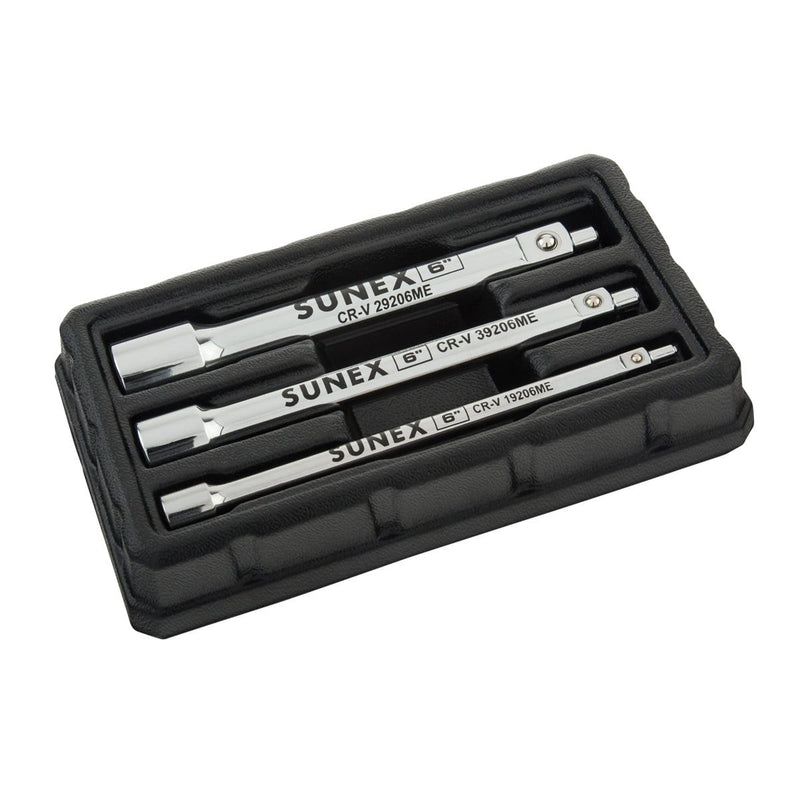 Sunex 132ME 3-Piece 1/4 In., 3/8 In., 1/2 In. Dri - Pelican Power Tool
