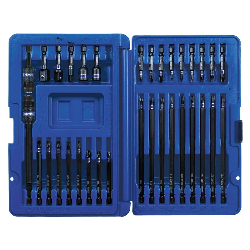 Irwin Industrial IWAF1334 34-Piece Impact Automotive Bit Set - Pelican Power Tool