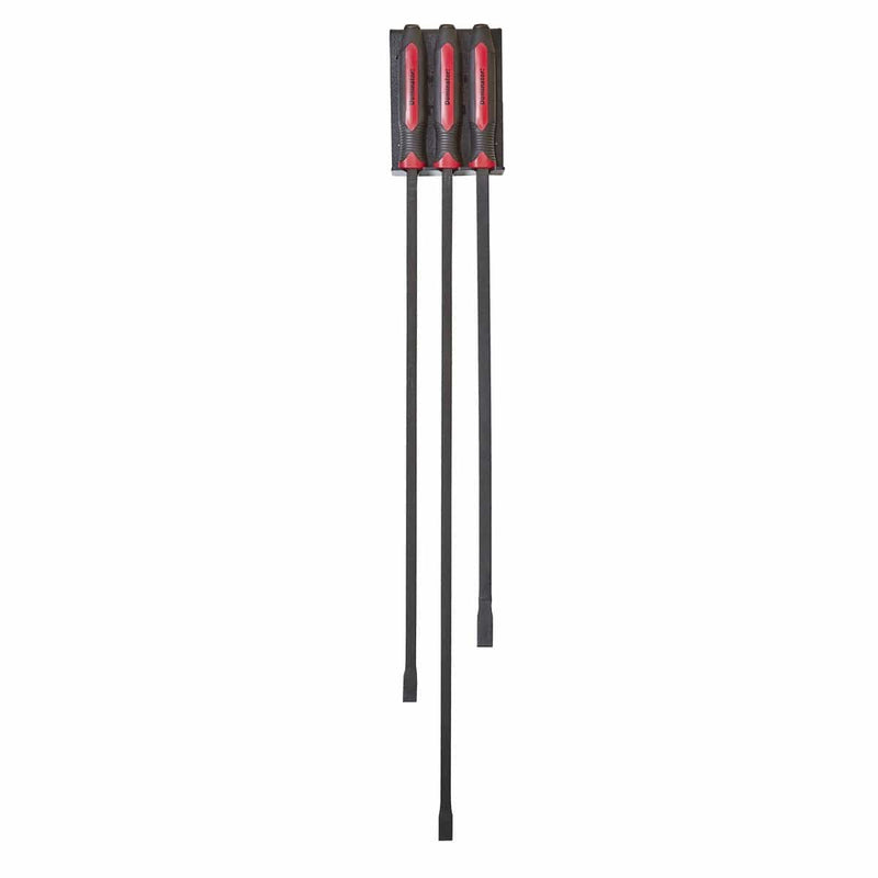 Mayhew 14068 3-Pc Long Hd Pry Bar Set And Rack - Pelican Power Tool
