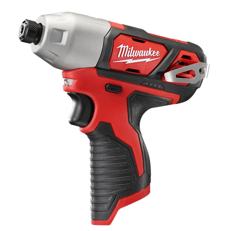 Milwaukee 2462-20 M12 1/4" Hex Imp Driver (Bare) - Pelican Power Tool