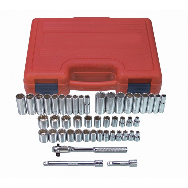 K Tool International KTI-22547 47-Piece 3/8 " Dr 12-Pt Sae And - Pelican Power Tool