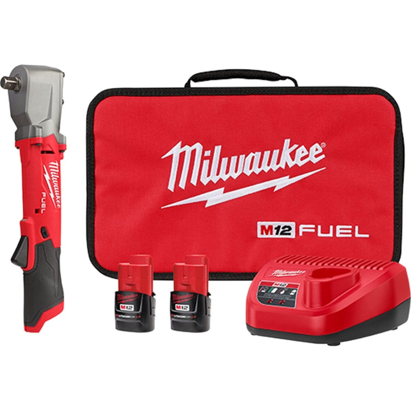 Milwaukee 2565P-22 M12 Fuel 1/2" Right Angle Imp Wrench Pin Det Kit - Pelican Power Tool